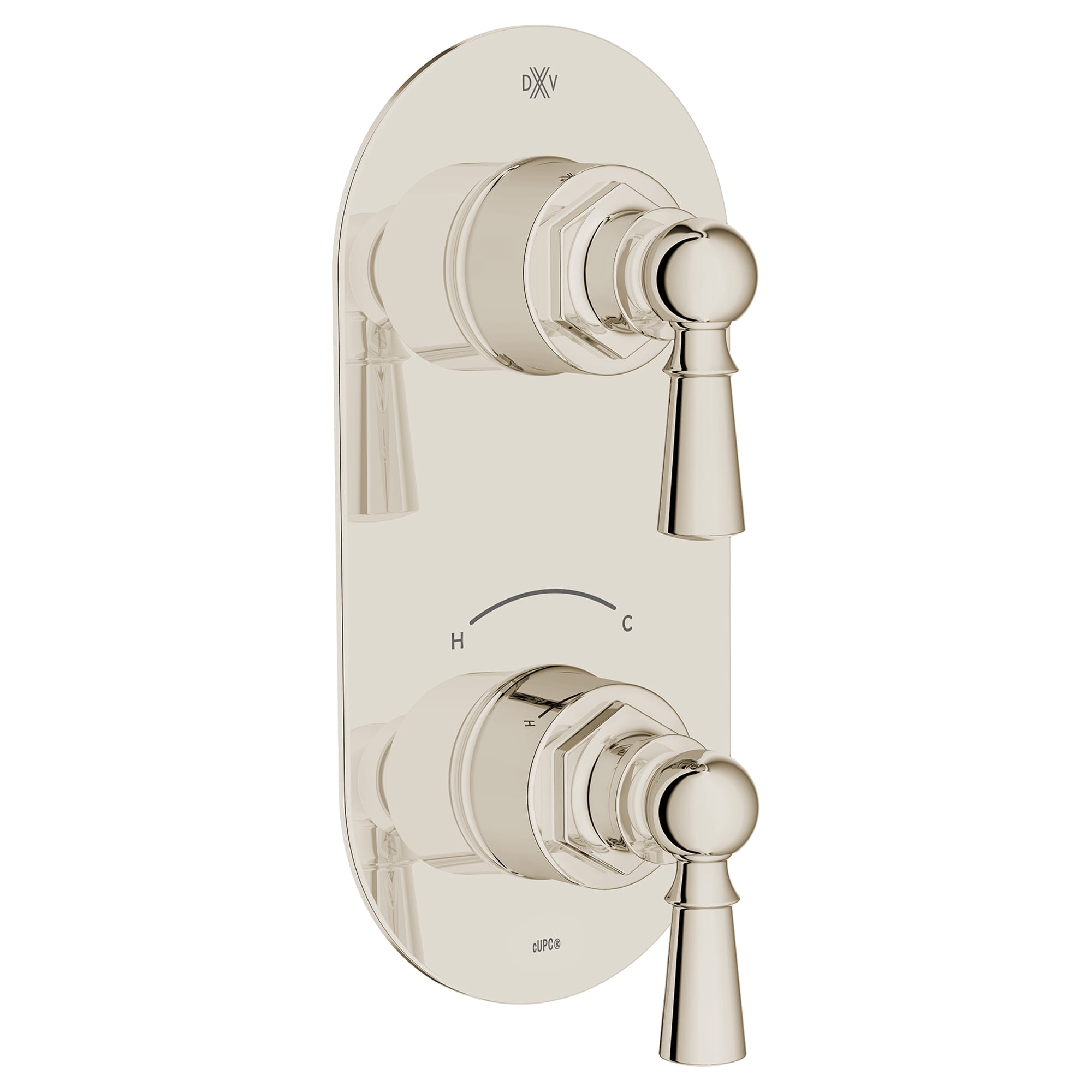 Oak Hill 2-Handle Thermostatic Valve Trim Only with Lever Handles